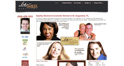 Desktop Screenshot of cosmeticdentist-staugustine.com